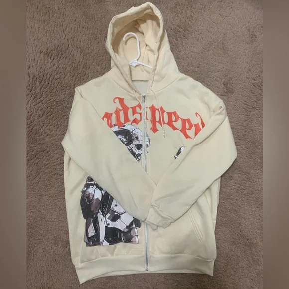 GODSPEED HOODIE MENS (Cream/Orange)